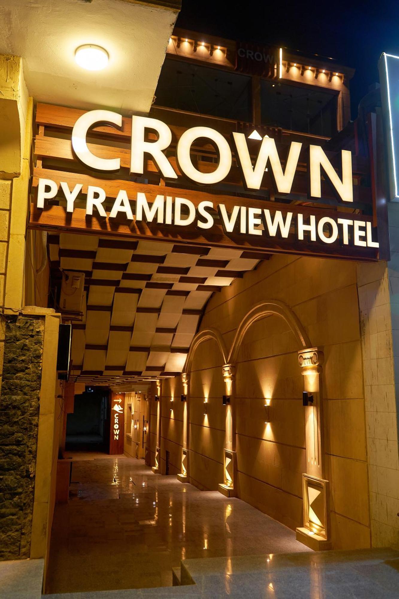 Crown Pyramids View Hotel Giza Εξωτερικό φωτογραφία
